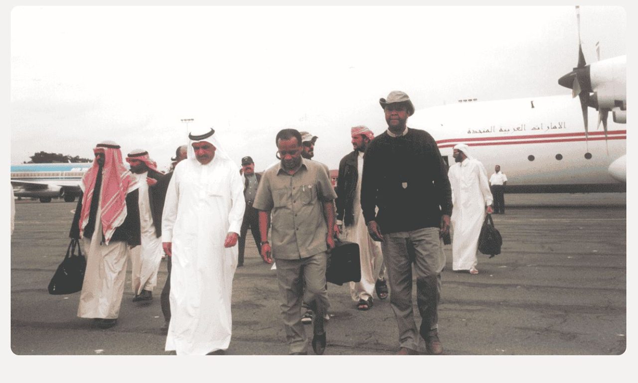 杨医生作为陪同医生出席阿联酋副酋长和坦桑尼亚总统的外交活动