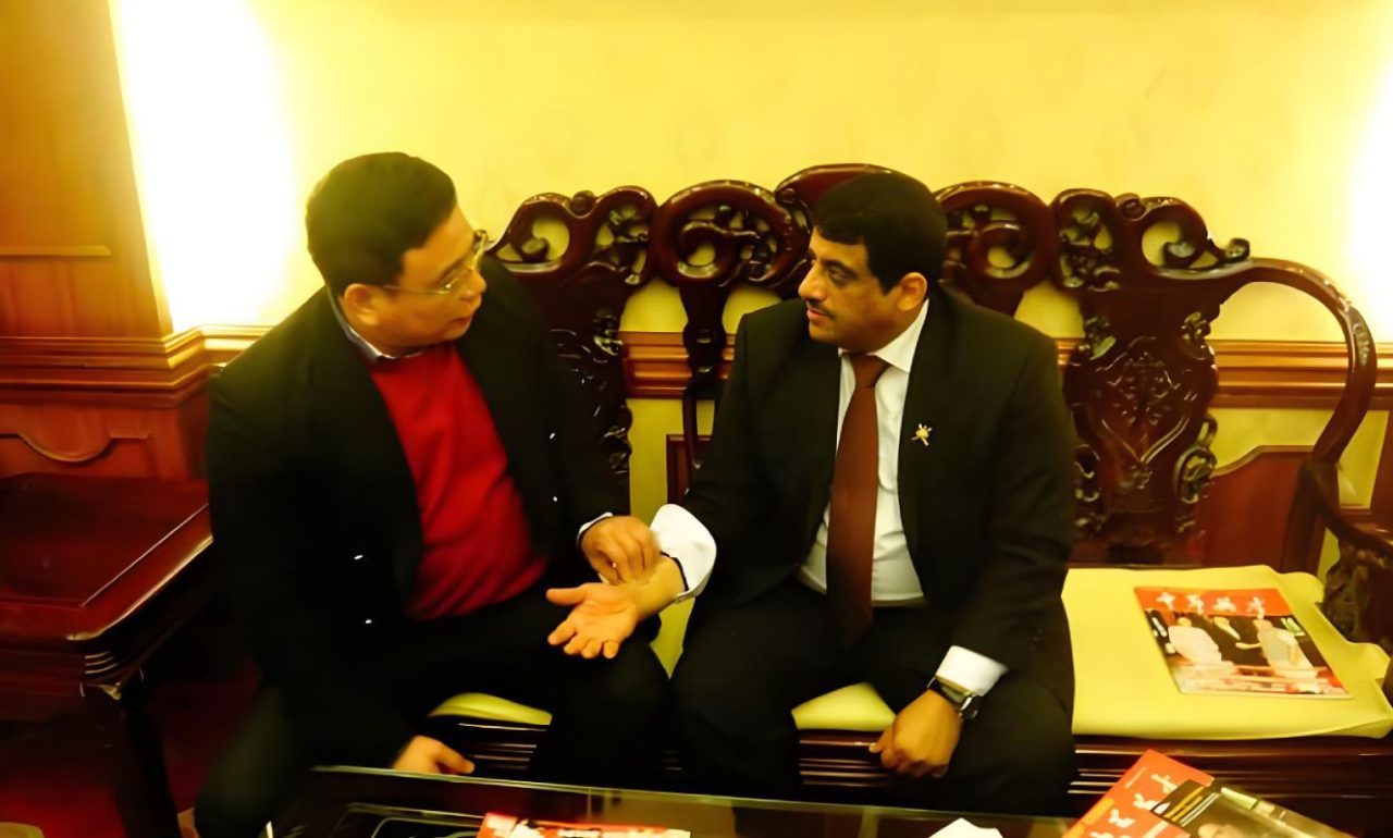 杨少明博士带领医疗队协助建立阿拉伯中医医院